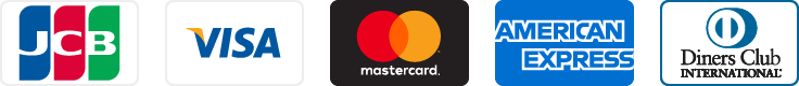 ご利用可能なクレジットカードのブランドアイコン一覧