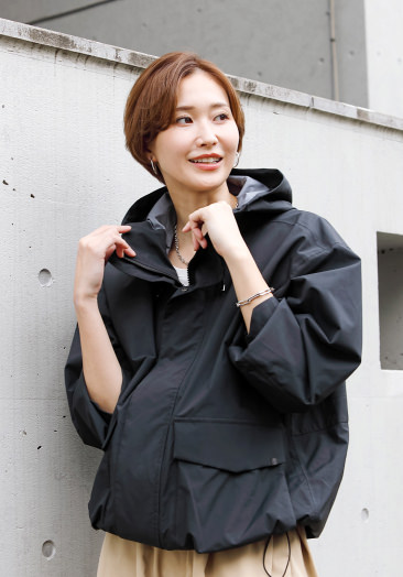 Solid Shell Jacket ディテール