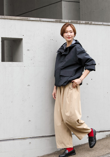 Solid Shell Jacket ディテール