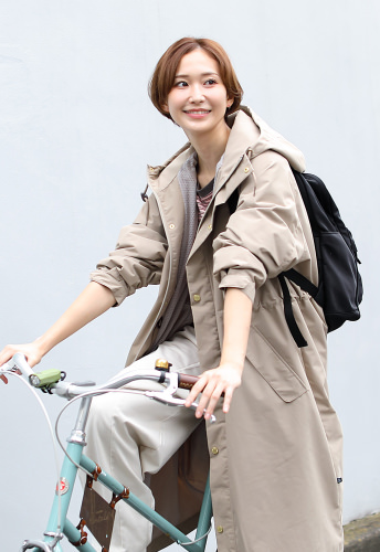 Warm Hooded Coat ディテール