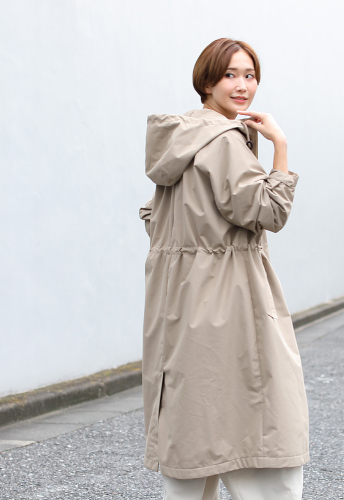 Warm Hooded Coat ディテール