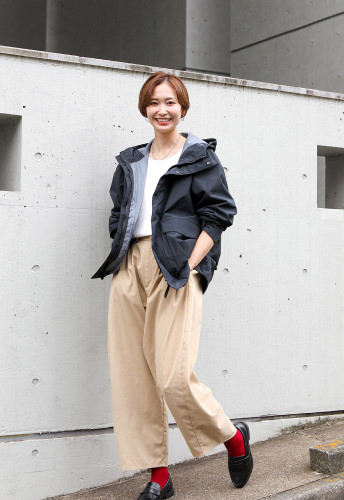 Solid Shell Jacket ディテール
