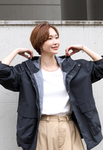 Solid Shell Jacket ディテール
