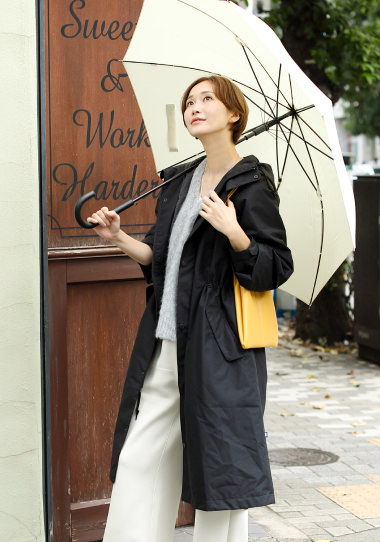 Warm Hooded Coat ディテール