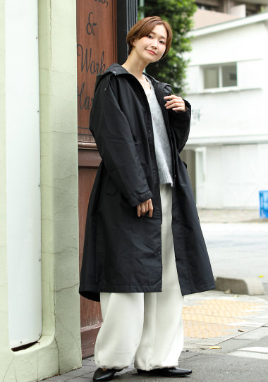 Warm Hooded Coat ディテール