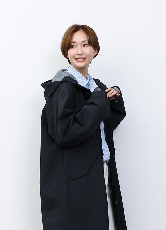 Solid Shell Coat コーディネート 5