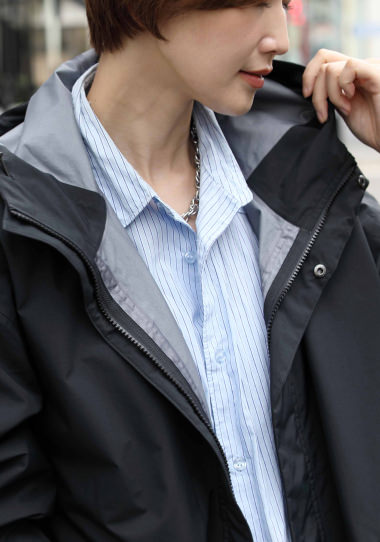 Solid Shell Coat ディテール