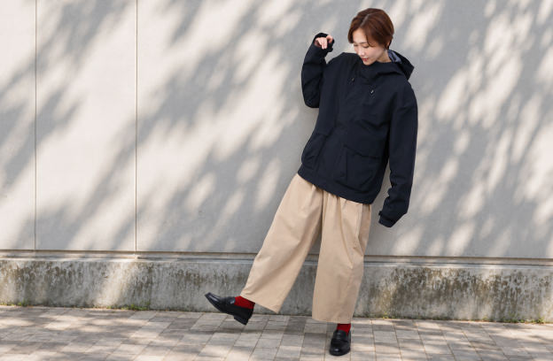 Solid Shell Jacket ディテール
