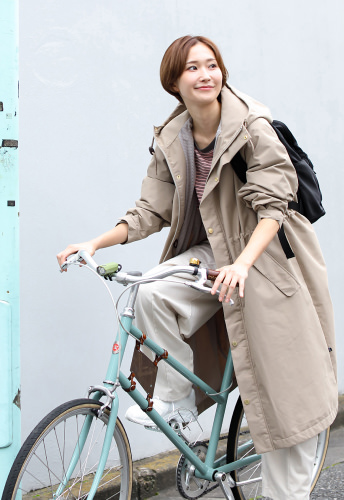 Warm Hooded Coat ディテール