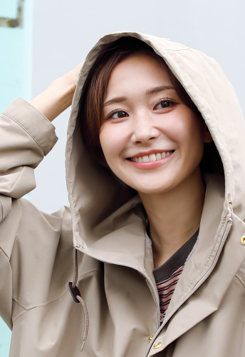 Warm Hooded Coat ディテール