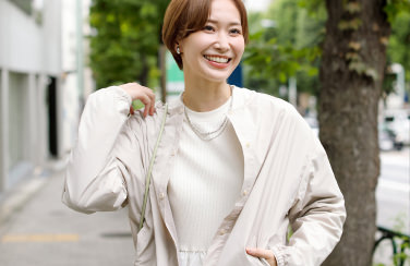 Collarless Warm Jacket ディテール