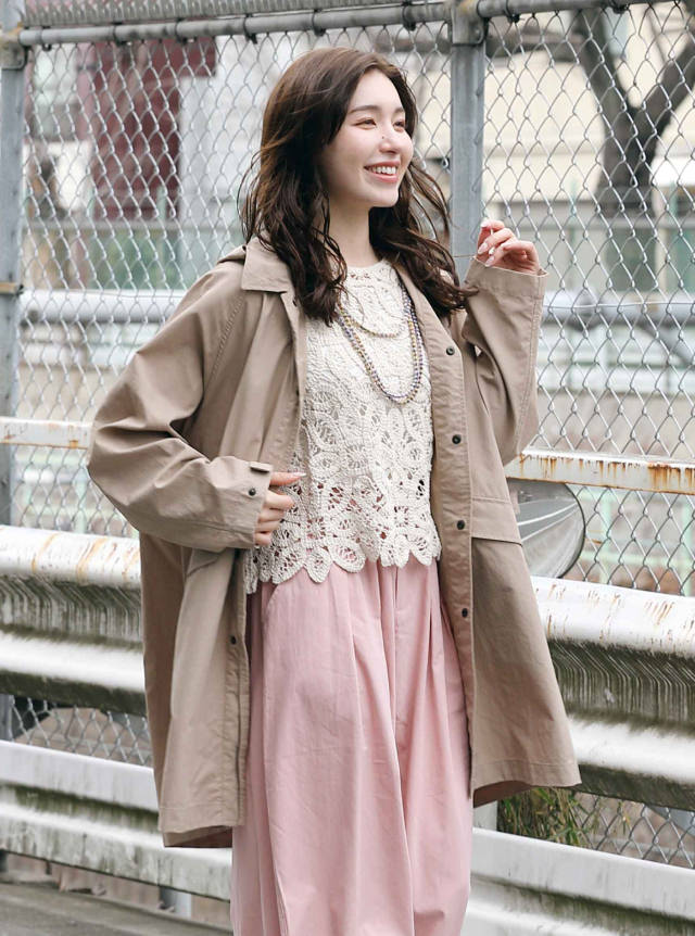 Water-Repellent Half Coat