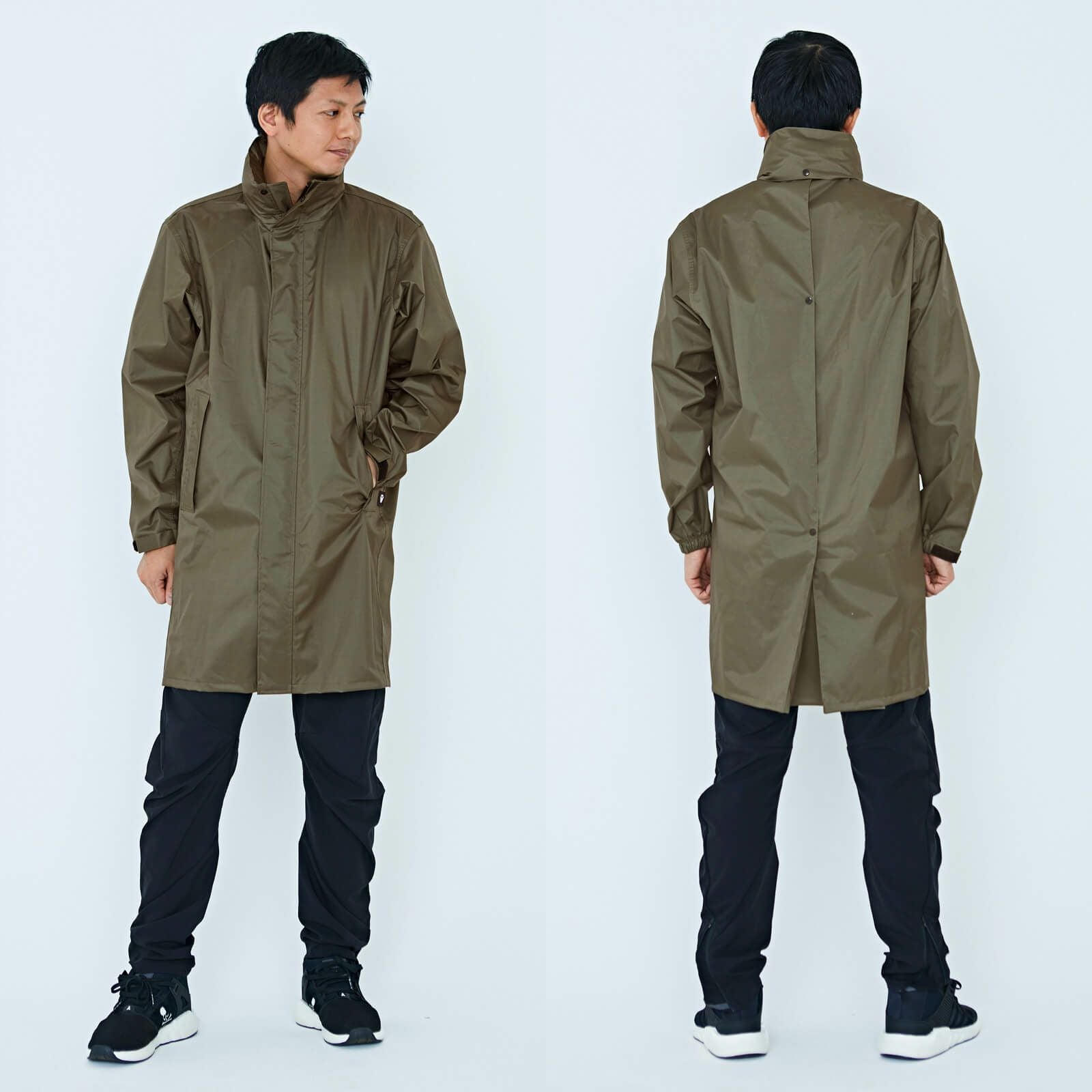 送料無料】7590 バッグインコート | レインコート レインポンチョ通販