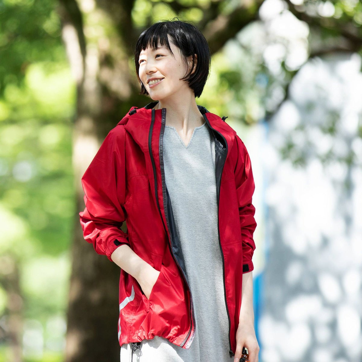 ［女性モデルのサイズ］身長:168cm 着用サイズ：M