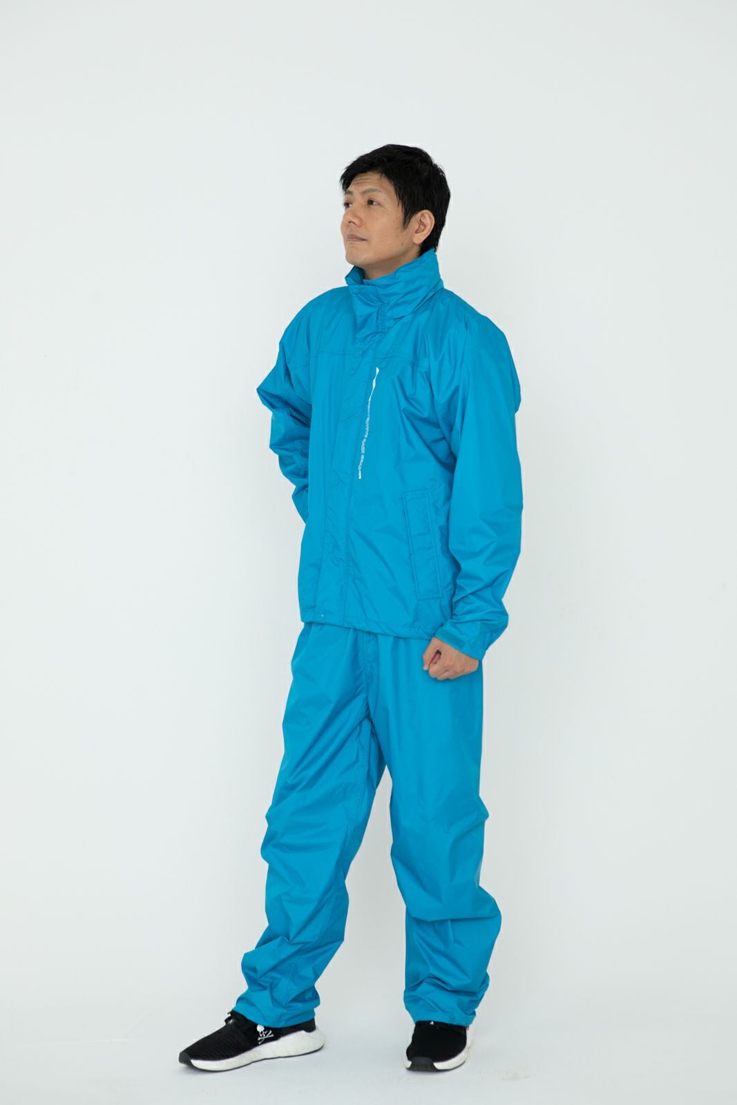 着用イメージ：ターコイズ［男性モデルのサイズ］身長:174cm 着用サイズ：L