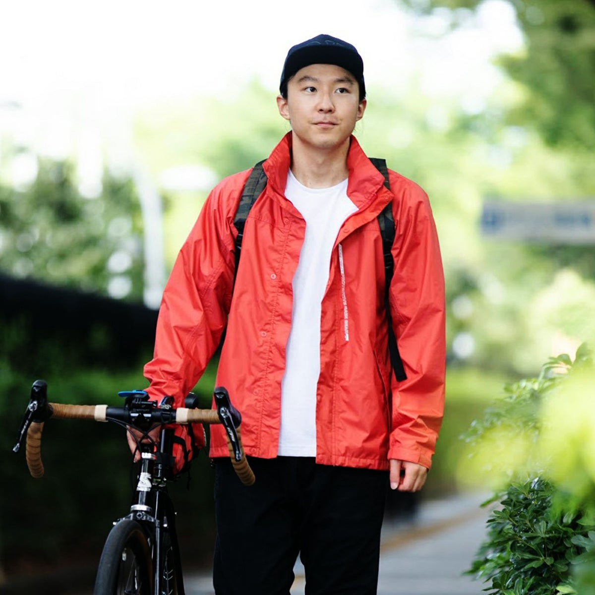 ［男性モデルのサイズ］身長:177cm 着用サイズ：L