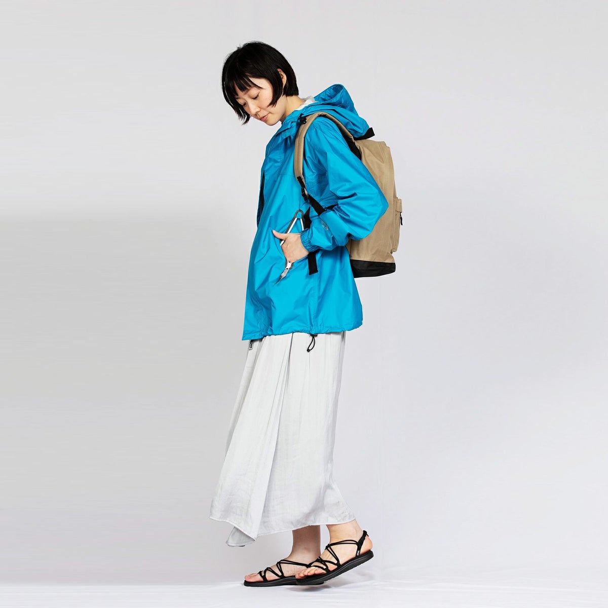 ［女性モデルのサイズ］身長:168cm 着用サイズ：M