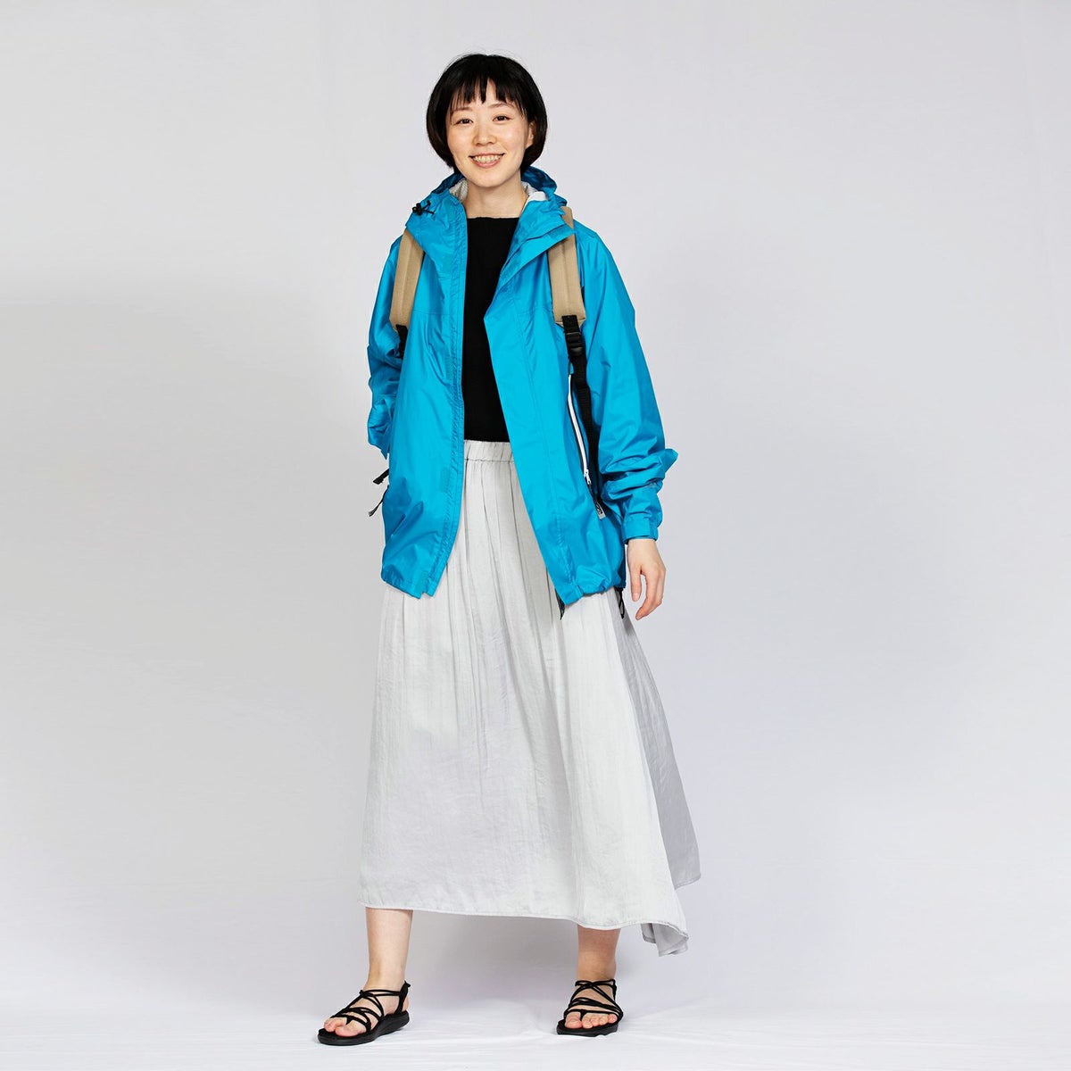 ［女性モデルのサイズ］身長:168cm 着用サイズ：M