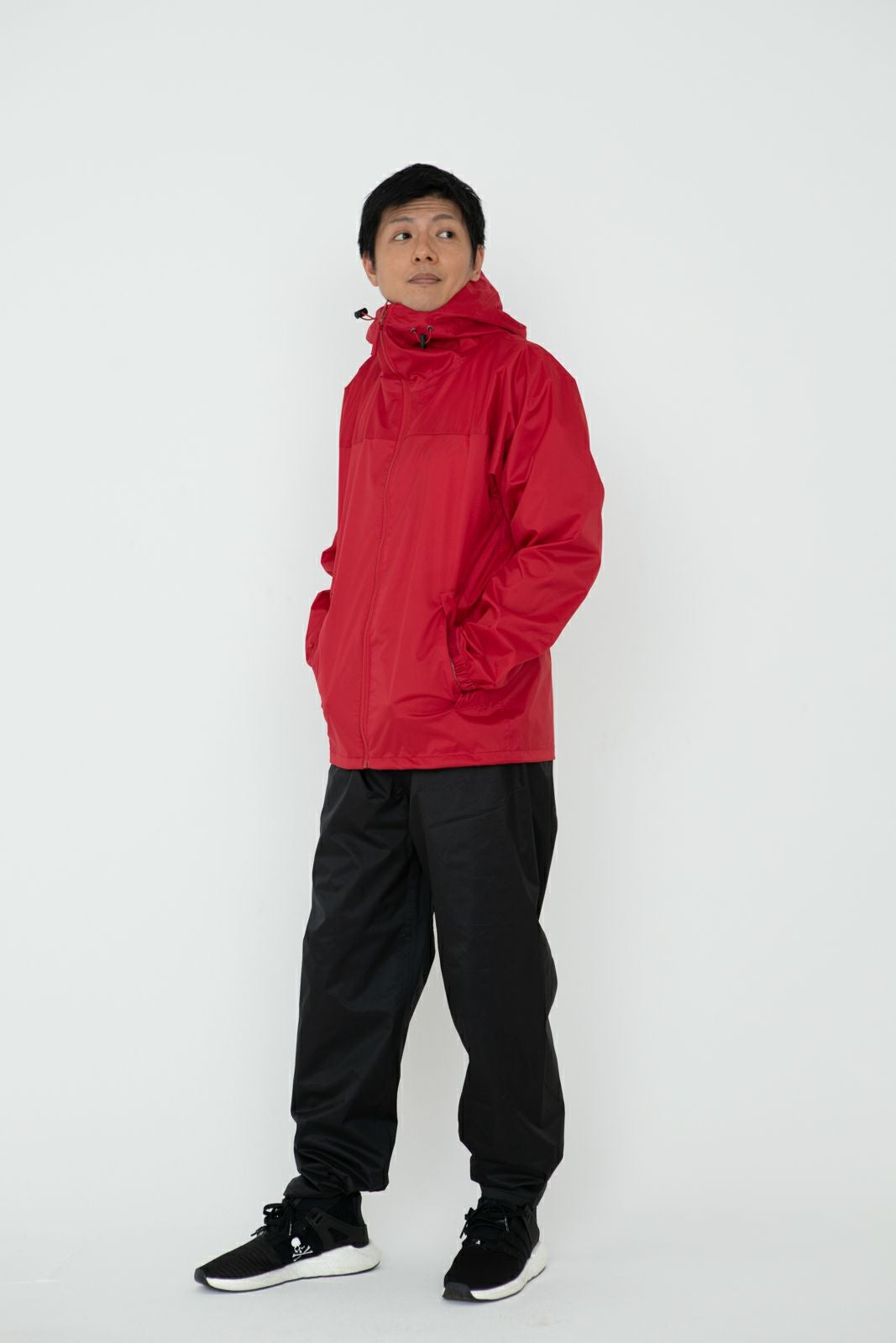 ［男性モデルのサイズ］身長:174cm 着用サイズ：L