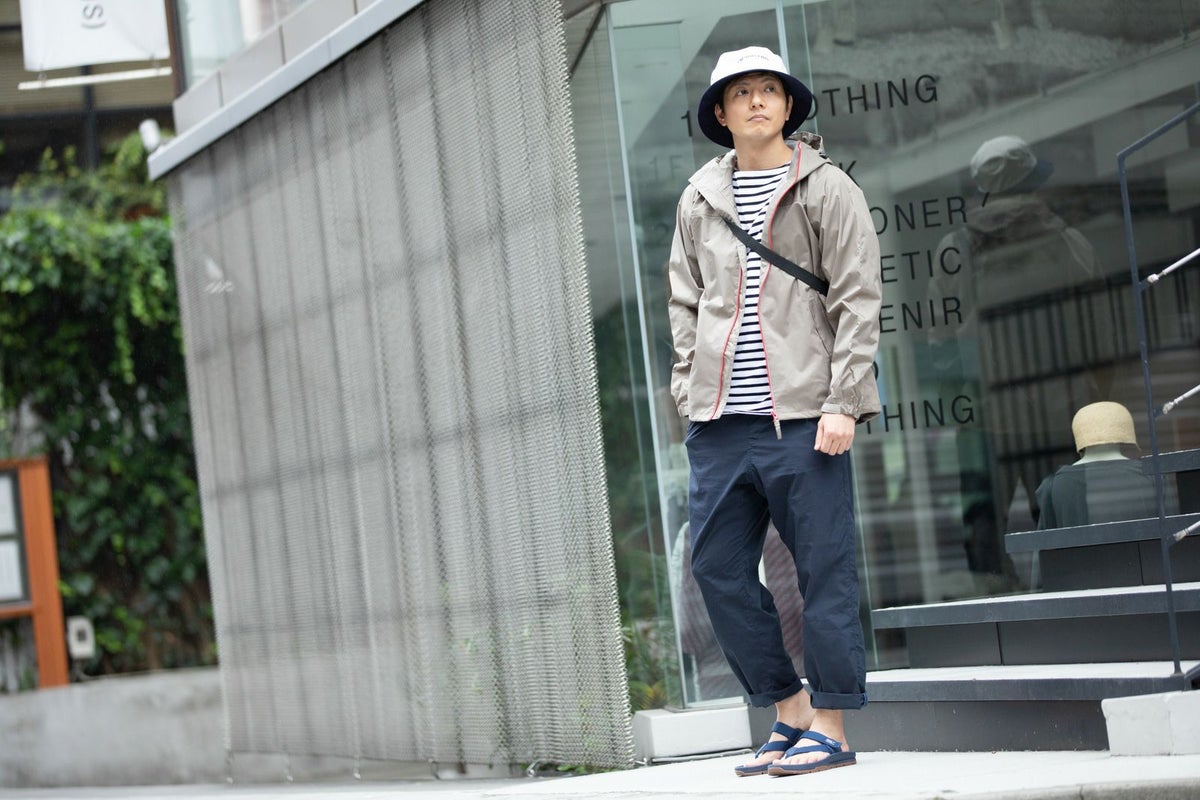 ［男性モデルのサイズ］身長:174cm 着用サイズ：L