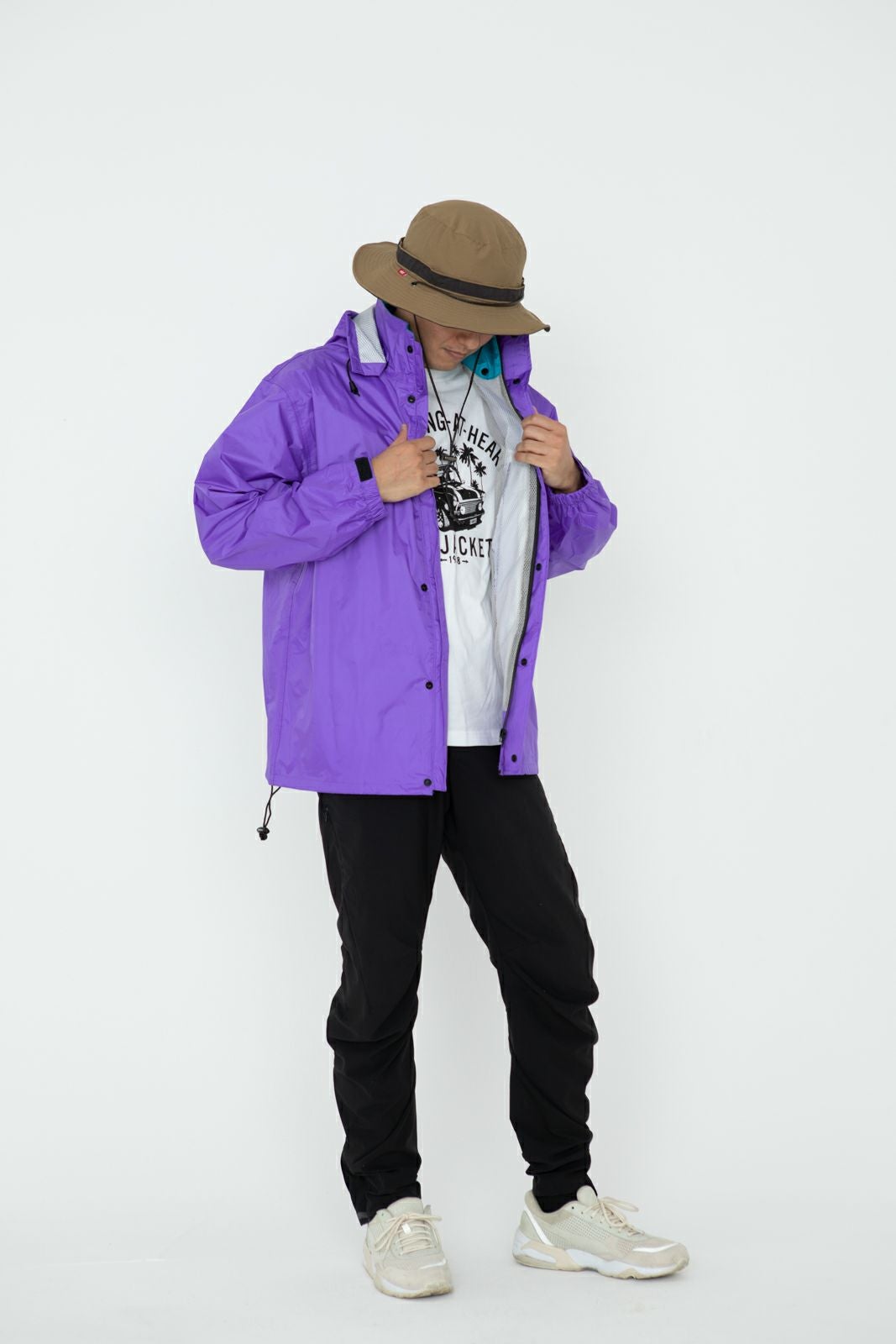 ［男性モデルのサイズ］身長:174cm 着用サイズ：L