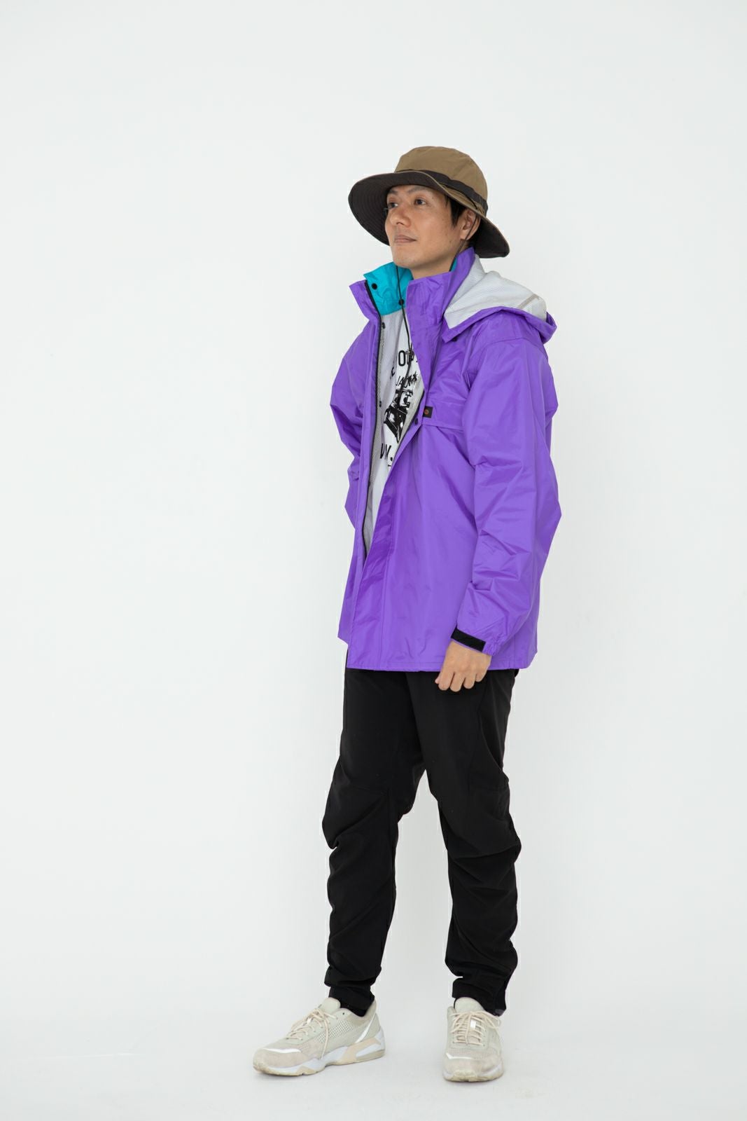 ［男性モデルのサイズ］身長:174cm 着用サイズ：L