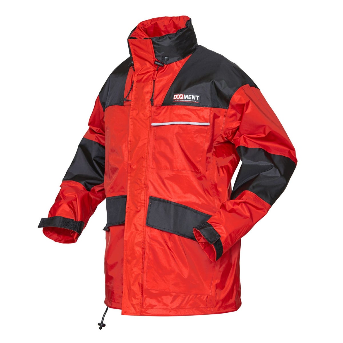 レッド ジャケット 前面 フード無し