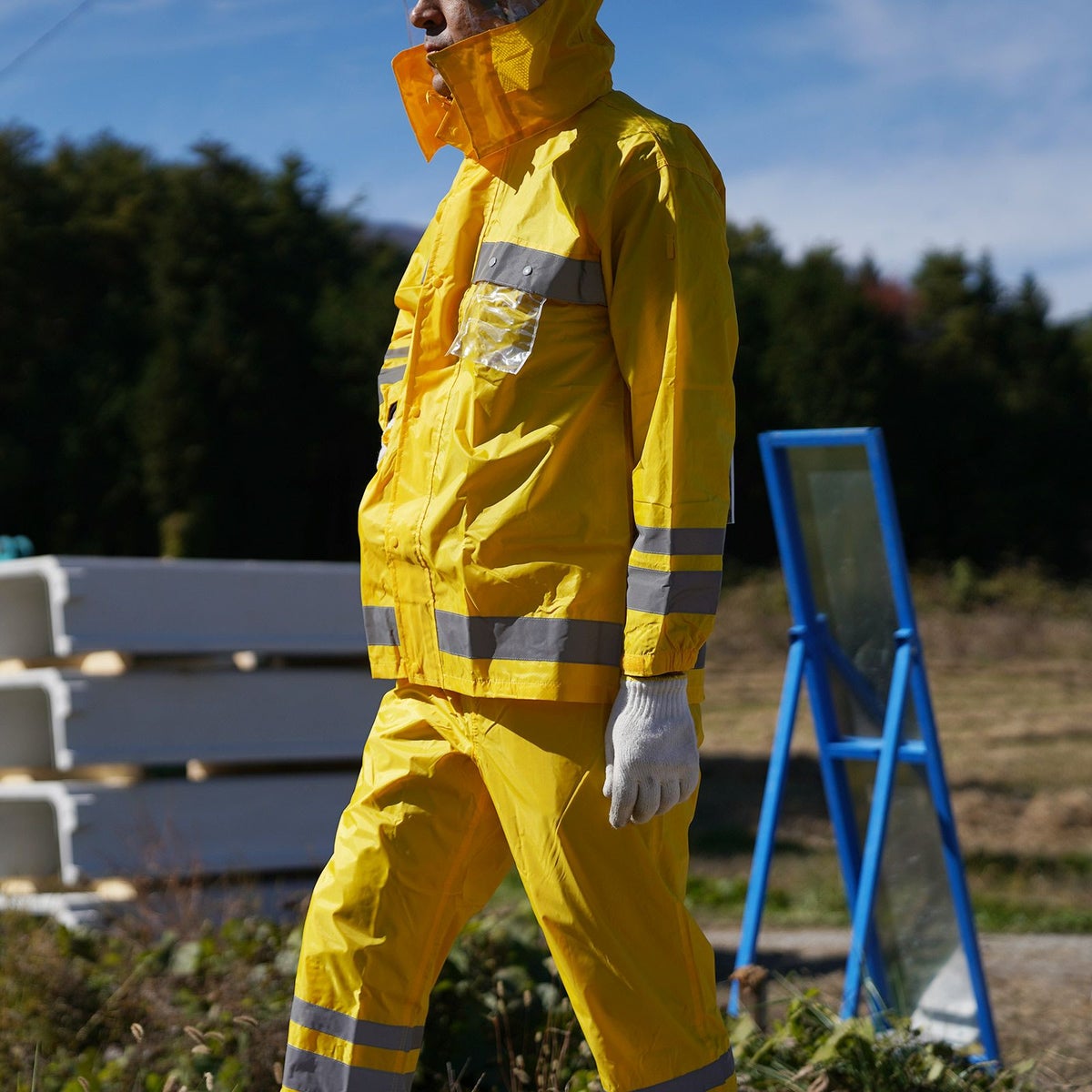 ［男性モデルのサイズ］身長:182cm 着用サイズ：L