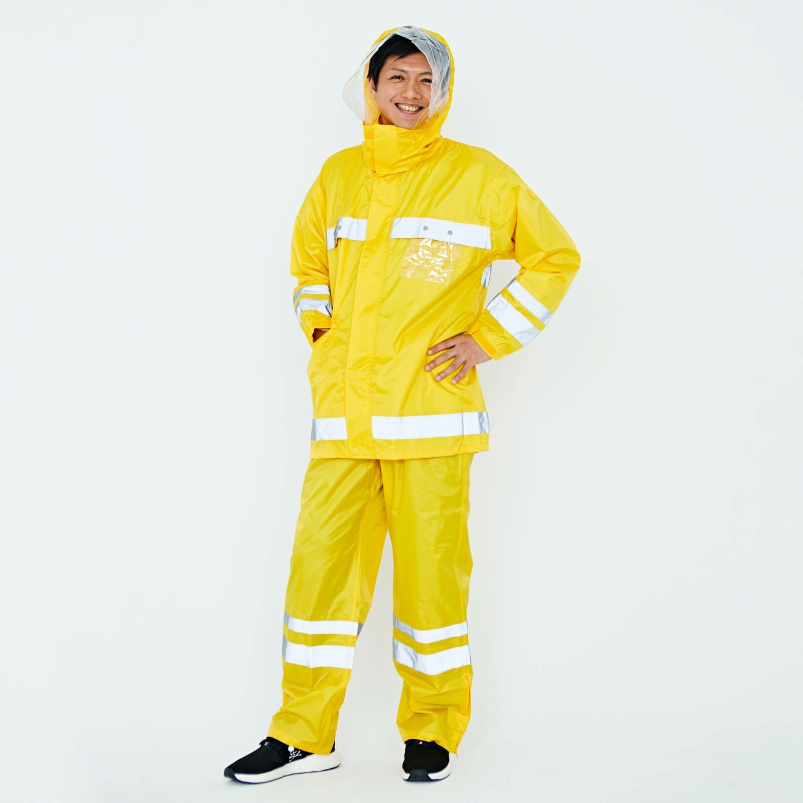 3810 視認性レインスーツ | レインコート レインポンチョ通販