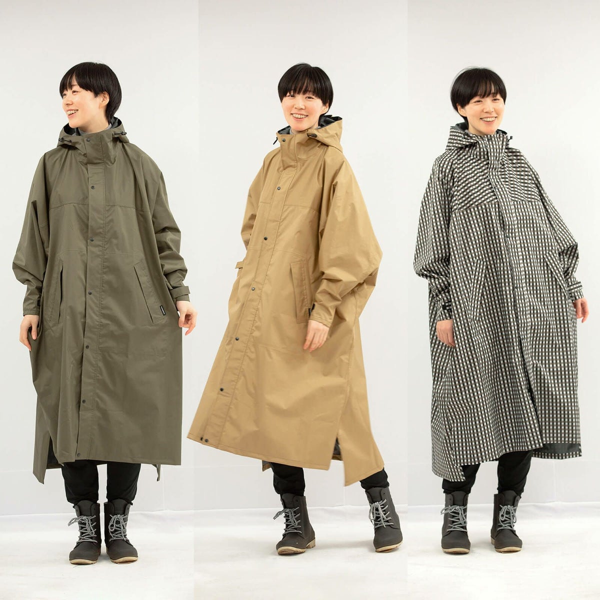 カラー：オリーブ/ベージュ/ギンガム