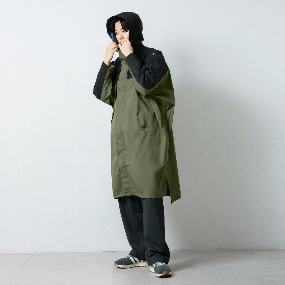 モデル：181cm／Lサイズ着用