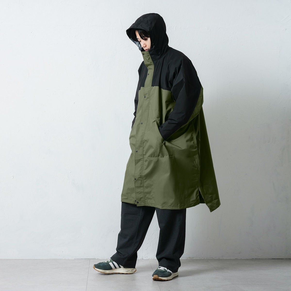 モデル：181cm／Lサイズ着用