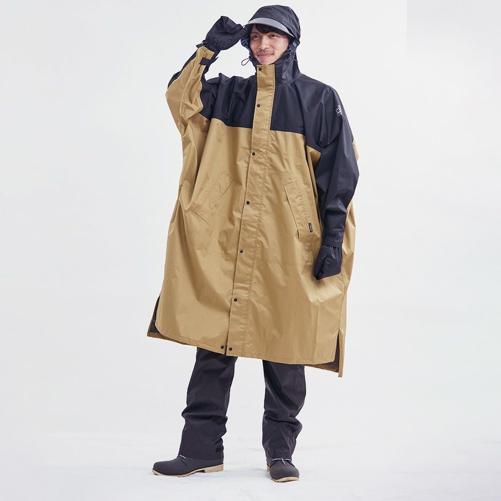 ハイポンチョDX+レインバイザー+レインパンツ