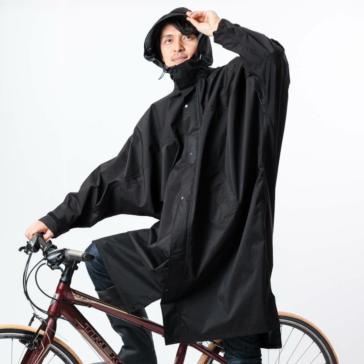 詳細：着用イメージ ［男性モデルのサイズ］身長:181cm 着用サイズ：L