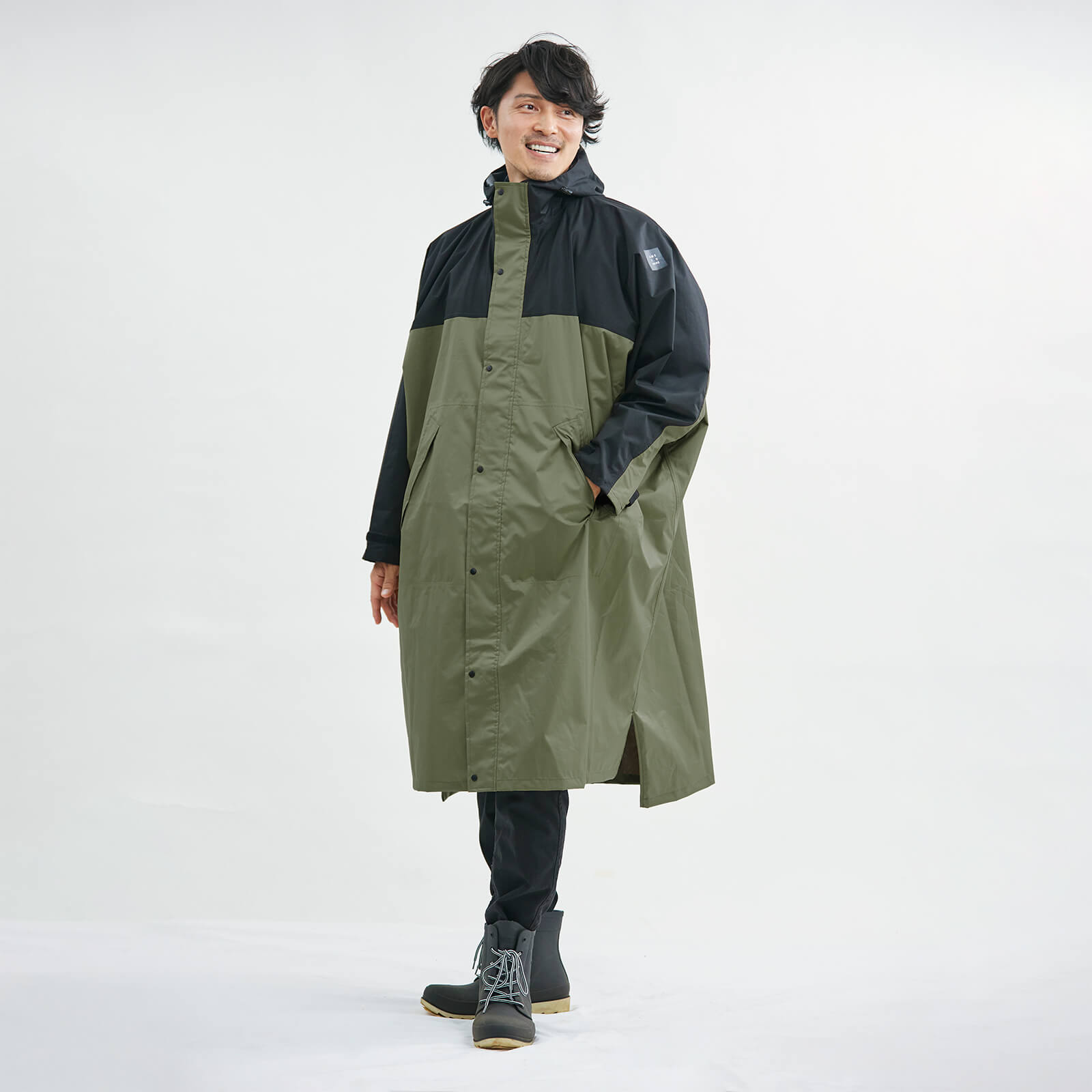 送料無料 バイザーセット】AH-100 ハイポンチョDX ＋ V-002 レイン