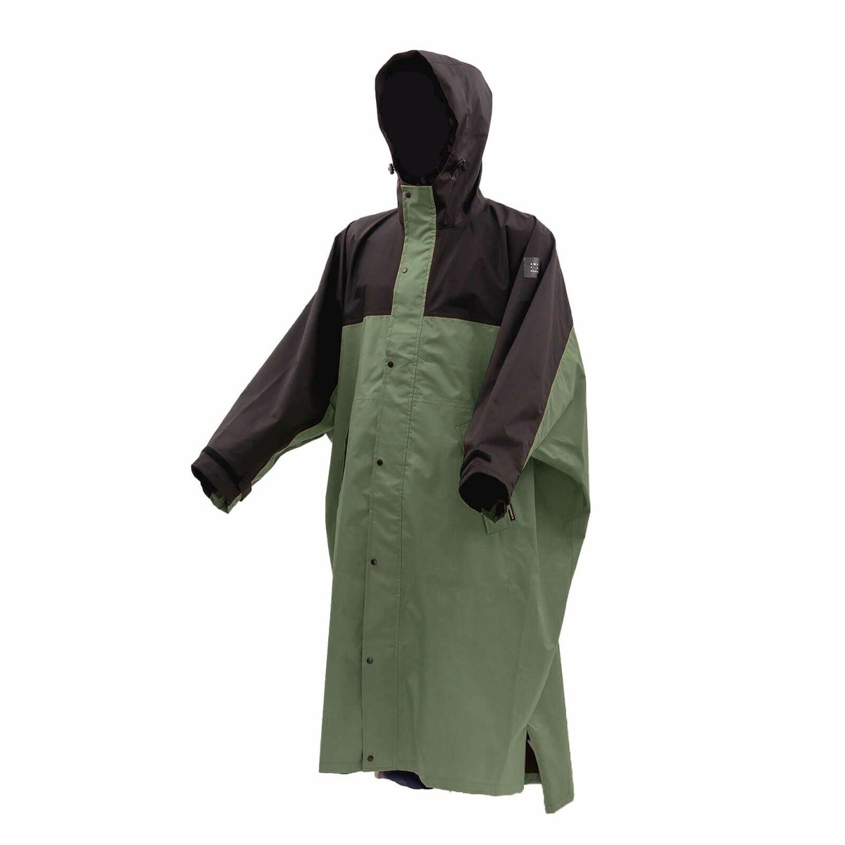 ブラック×カーキ