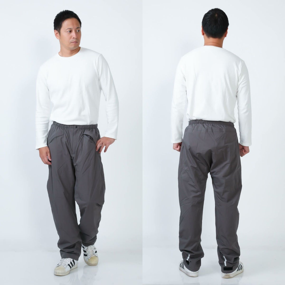 詳細：着用イメージ ［男性モデルのサイズ］身長:176cm 着用サイズ：L