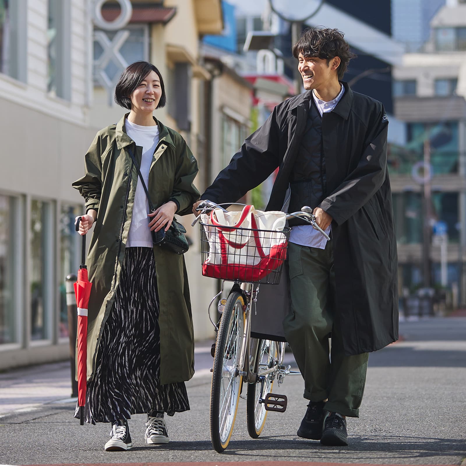 AH-300 3レイヤーステンカラーコート | レインコート レインポンチョ