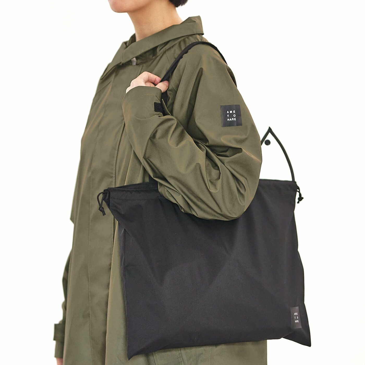 AH-300 3レイヤーステンカラーコート | レインコート レインポンチョ