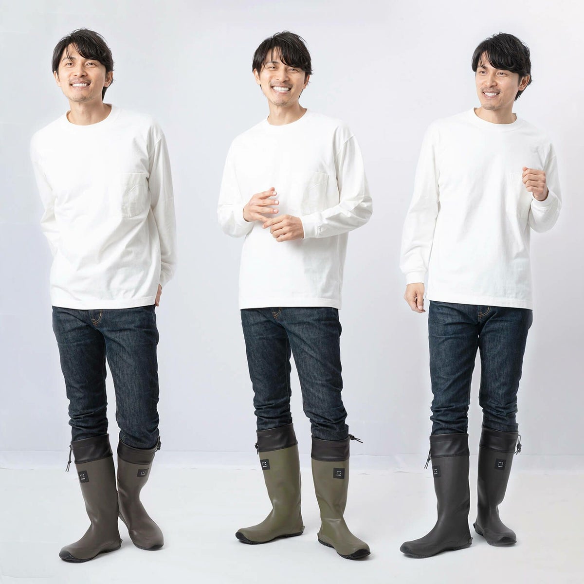 詳細：着用イメージ ［男性モデル］身長:181cm