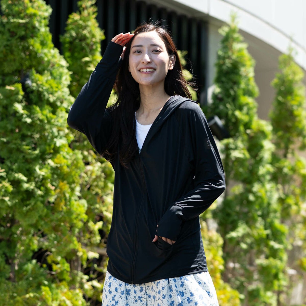 女性モデル 身長165cm 着用サイズ：L