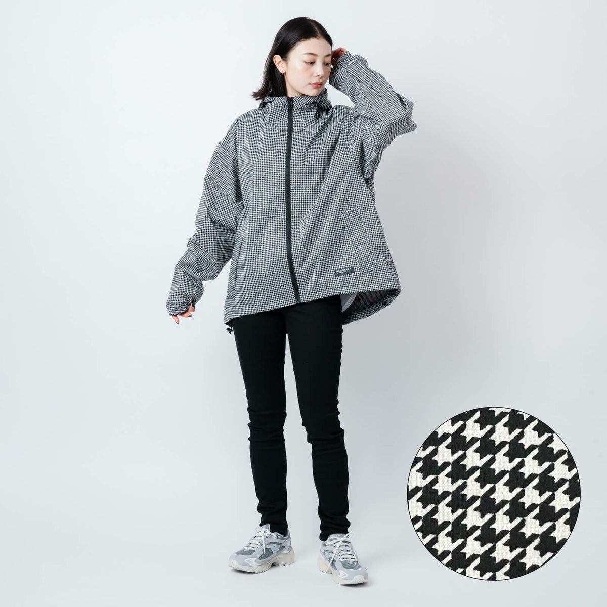 千鳥 ※レインジャケットのみ着用