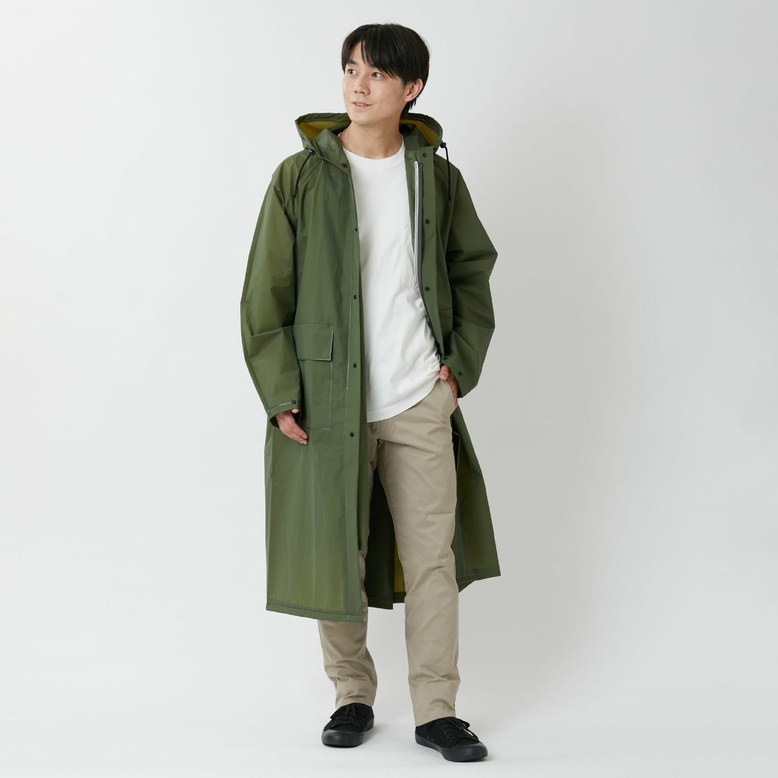 AH-303 EVAバッグインレインコート | レインコート レインポンチョ通販