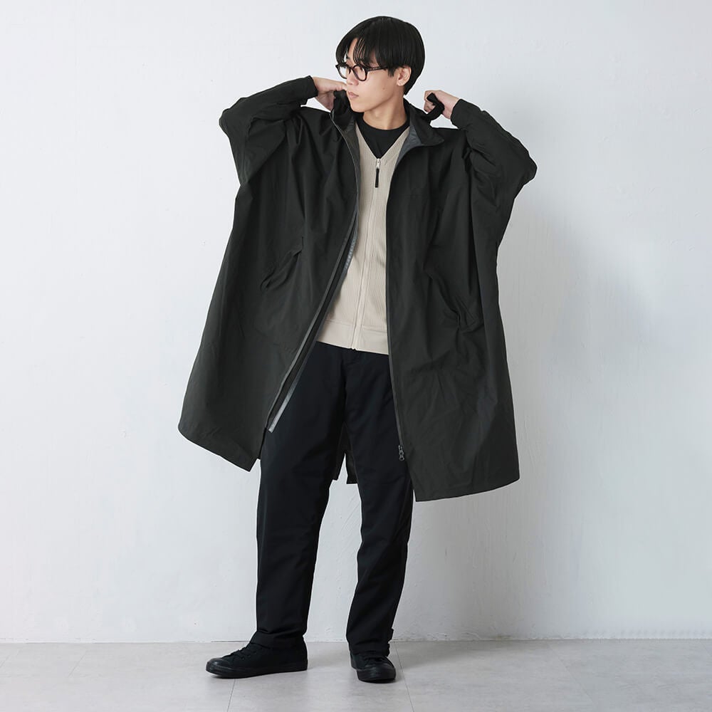 モデル身長：181cm　着用サイズ：L