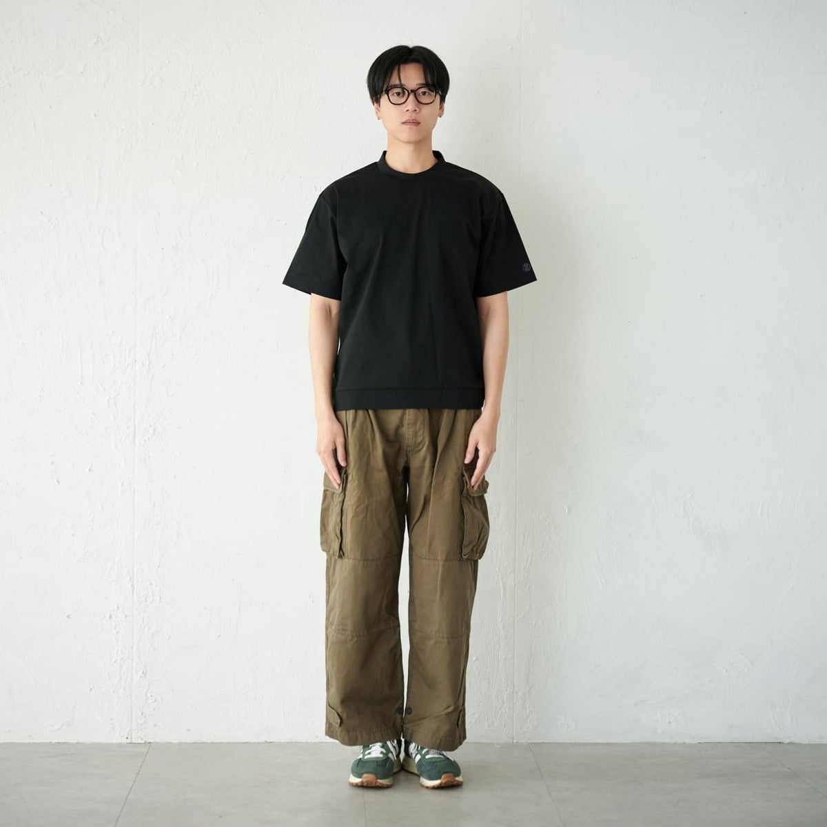 着用モデル：181cm　着用サイズ：L