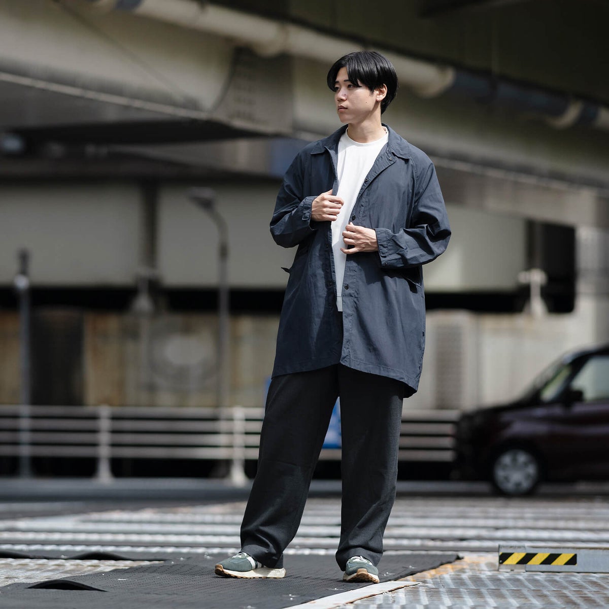 モデル：181cm ／ Lサイズ着用