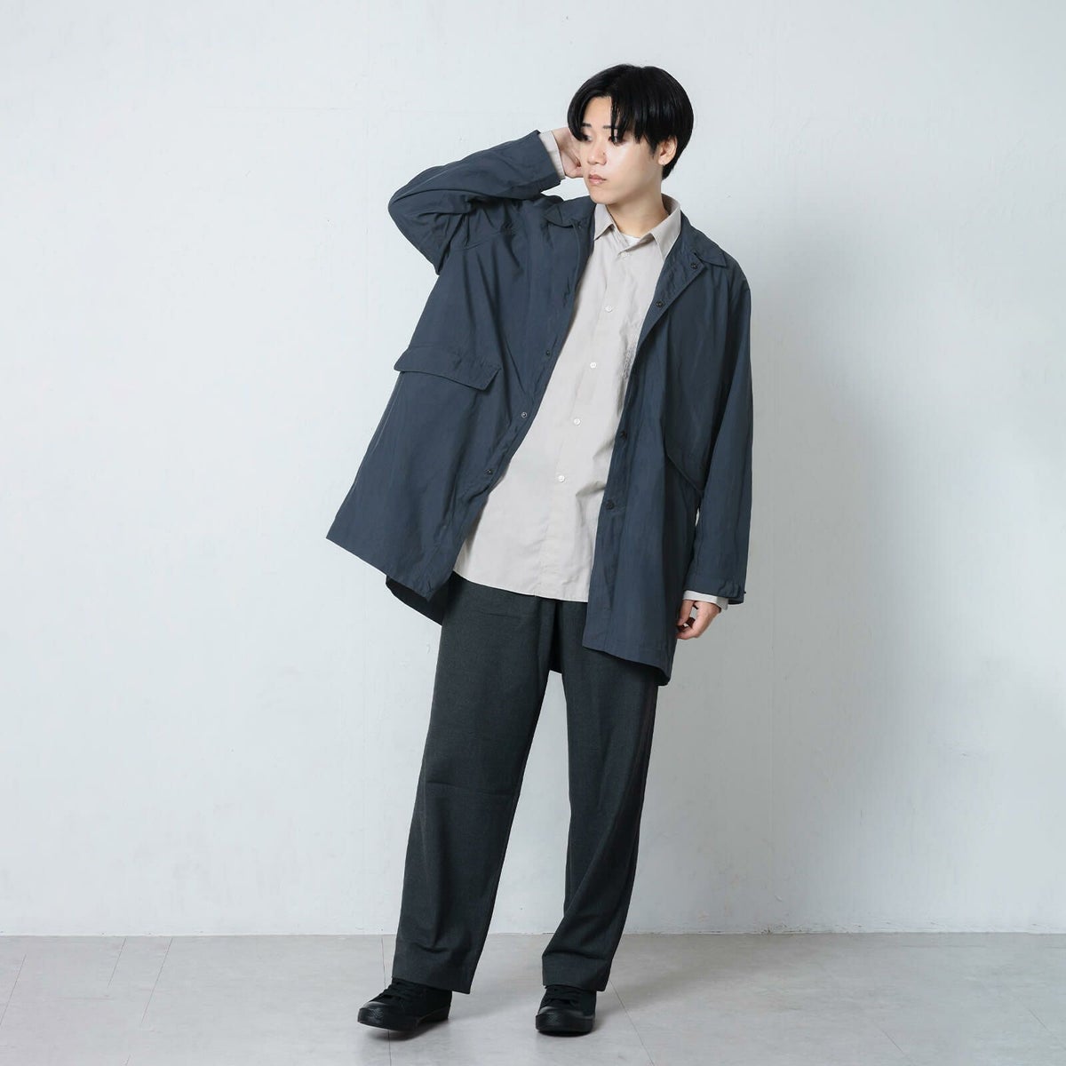 モデル：181cm ／ Lサイズ着用