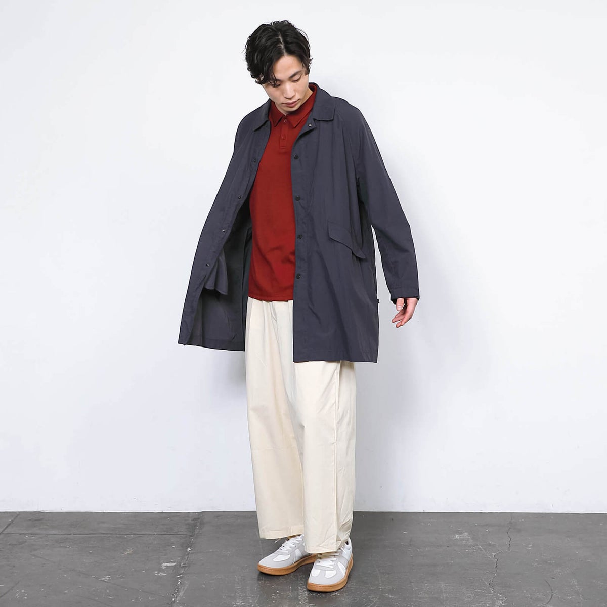 モデル：182cm ／ Lサイズ着用