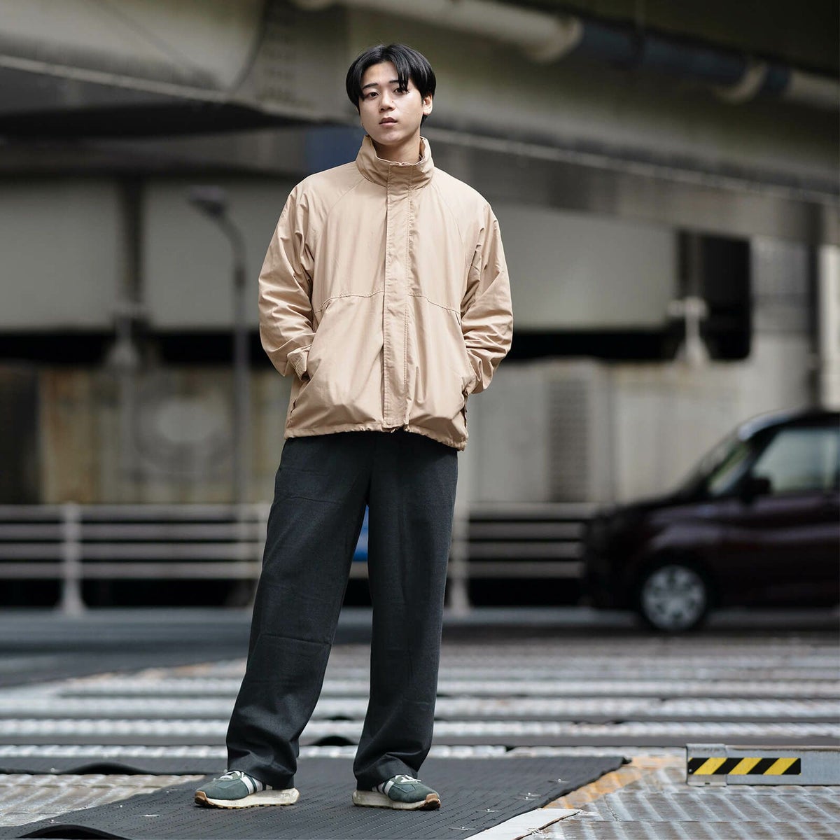 モデル：181cm ／ Lサイズ着用