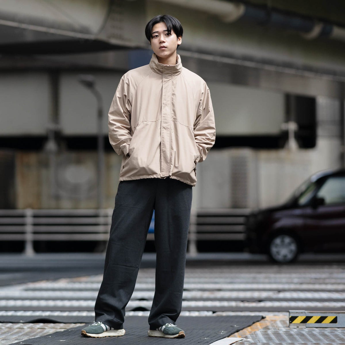 モデル：181cm ／ Lサイズ着用